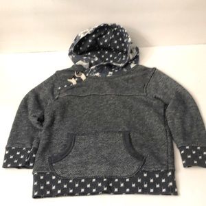 Genuine Kids by Osh Kosh Blue Hooded Sweatshirt Size 3